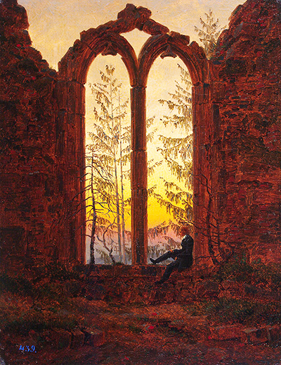 Le Rêveur Caspar David Friedrich